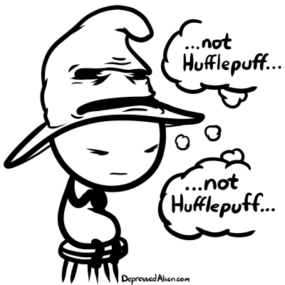 The Sorting Hat's usual request...