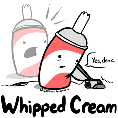 Always avoid whipping cream.