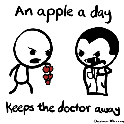 An apple a day...